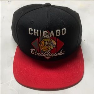 Vintage style Chicago Blackhawks flat bill